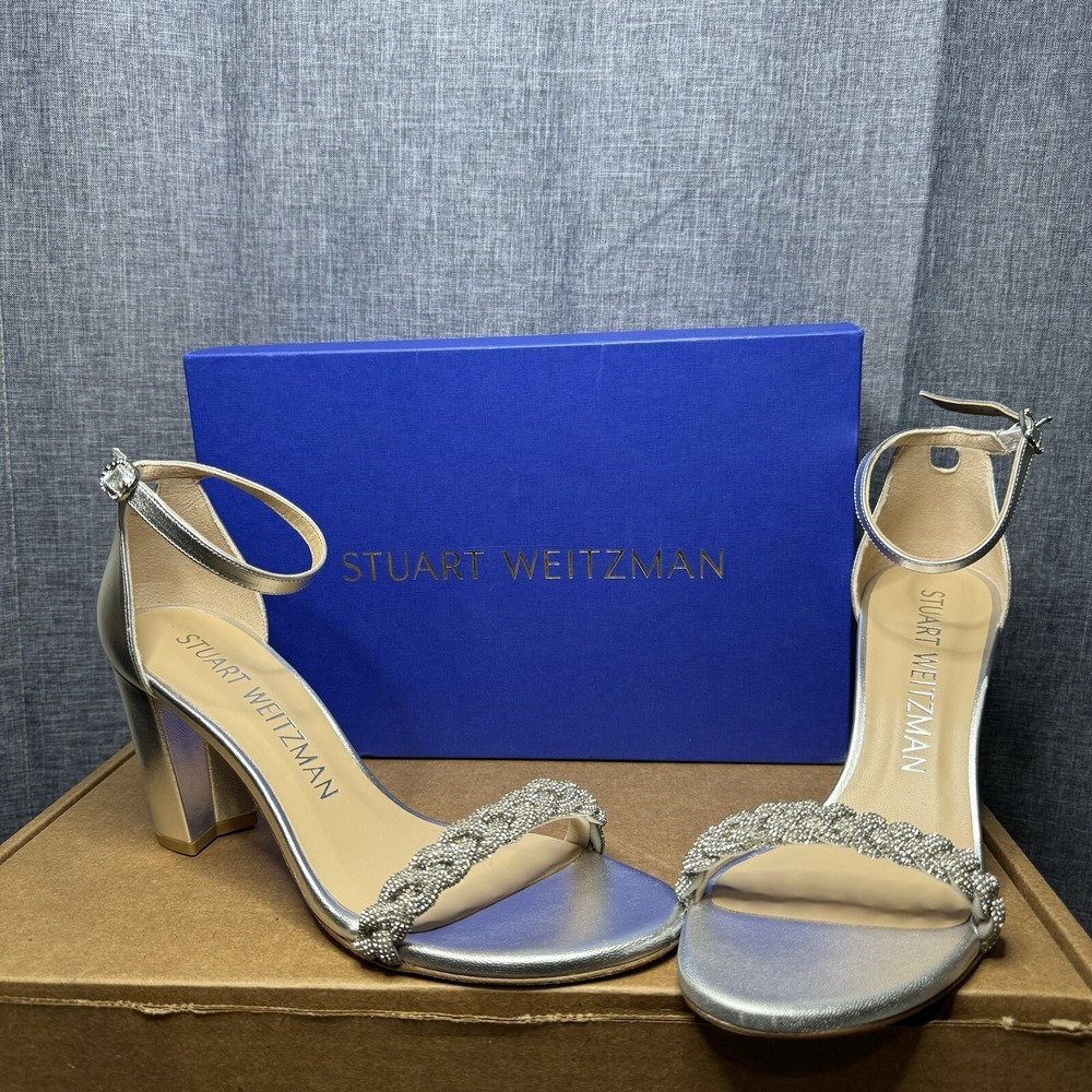 Stuart Weitzman Nudist Heels, 8.5 EUC Comes with dustbag and box!